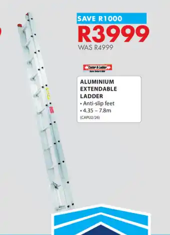 Chamberlain ALuminium Extendable Ladder offer