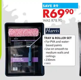 Harris Tray & Roller Set 230mm