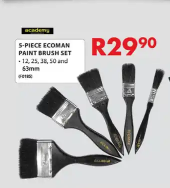Chamberlain Academy 5-Piece Ecoman Paint Brush Set offer