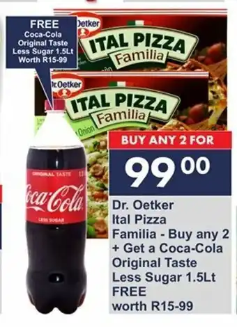 President Hyper Dr.Oetker Ital Pizza Familia offer