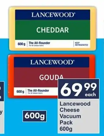 President Hyper Lancewood Cheese Vacuum Pack 600g offer
