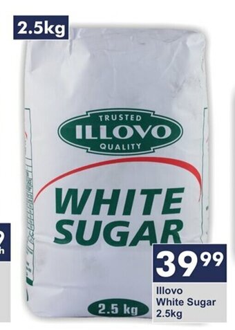 President Hyper Illovo White Sugar 2.5kg offer