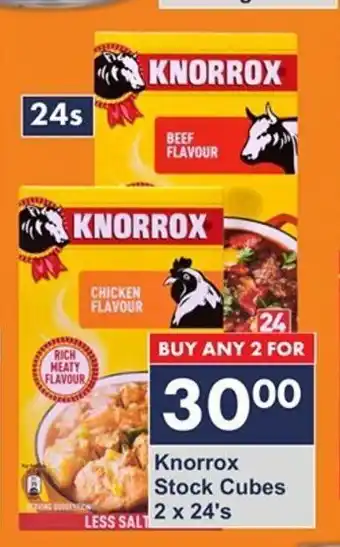 President Hyper Knorrox Stock Cubes 2x24's offer