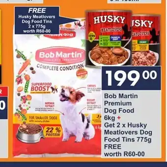 President Hyper Bob Martin Premium Dog Food 6kg offer