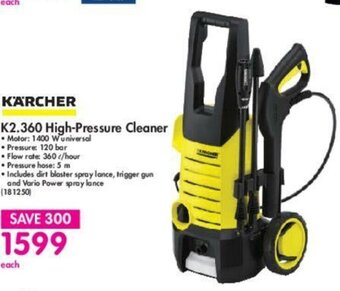 K'A'RCHER - K2.360 High-Pressure Cleaner