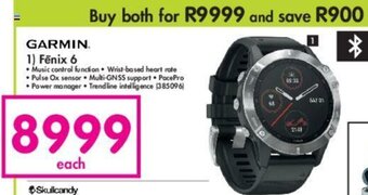 Makro Garmin - Fenix 6 offer