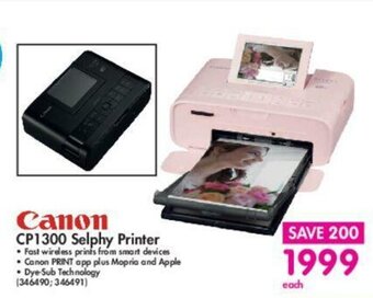 Makro Canon - CP1300 Selphy Printer offer