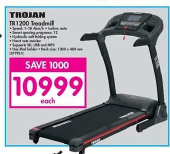 Makro Trojan TR1200 Treadmill offer