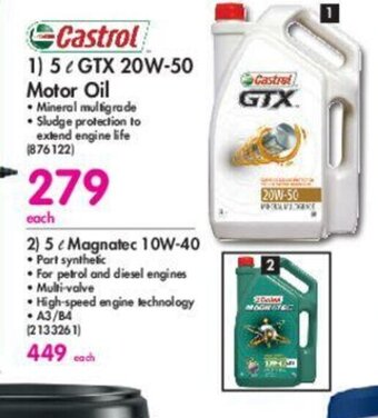 Makro Castrol 5L GTX 20W-50 offer