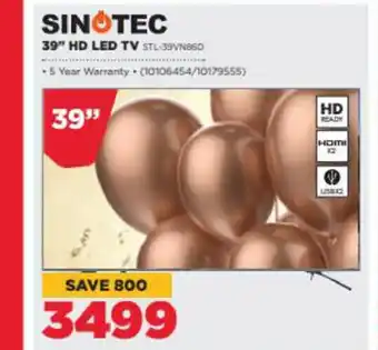 HiFi Corp Sinotec - 39" HD LED TV offer