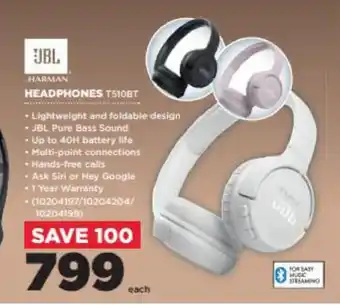 HiFi Corp JBL - Headphones offer