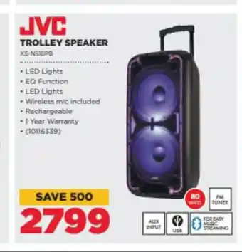 HiFi Corp JVC - Trolley Speaker offer