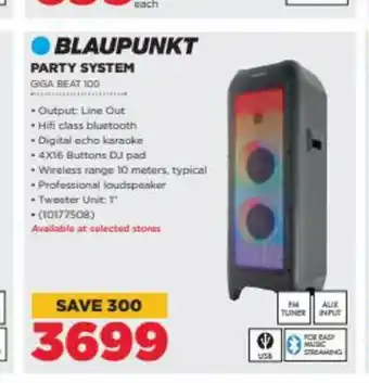 HiFi Corp Blaupunkt - Party System offer