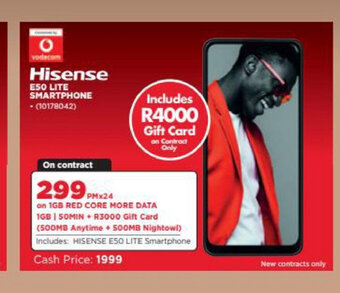 HiFi Corp Hisense - E50 Lite Smartphone offer