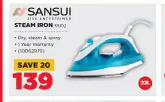 Sansui - Steam Iron