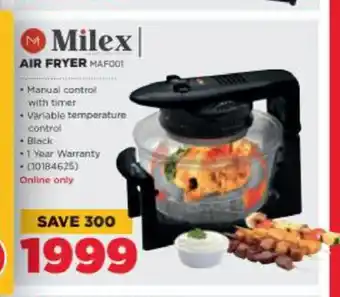 HiFi Corp Milex Air Fryer offer