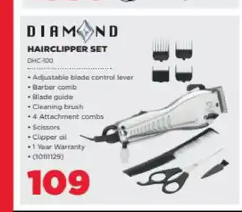 HiFi Corp Diamond Hair Clipper Set offer