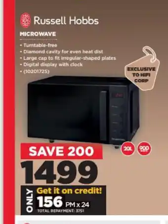 HiFi Corp Russell Hobbs Microwave offer