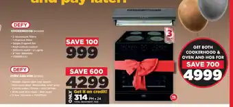 HiFi Corp Defy - Cookerhood & Oven and Hob offer