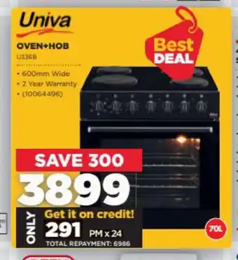 HiFi Corp Univa Oven + HOB offer