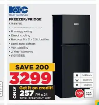 HiFi Corp KIC Freezer / Fridge offer