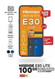 Edgars Hisense E30 Lite LTE offer