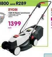 Game Ryobi 1200 W Electric Lawnmower offer