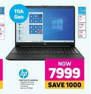 Game HP 39cm Intel Core i3 Notebook offer