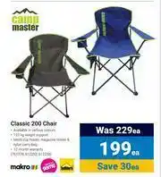 Makro Camp Master Classic 200 Chair-Each offer