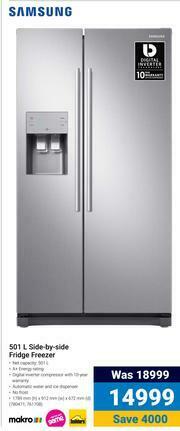 Makro Samsung 501L Side By Side Fridge Freezer offer
