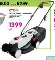 Makro Ryobi 1200 W Electric Lawnmower offer