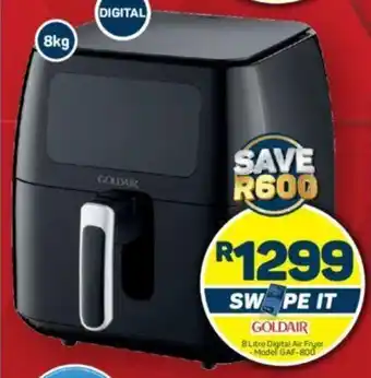 Pick n Pay GOLDAIR 8 Litre Digital Air Fryer offer