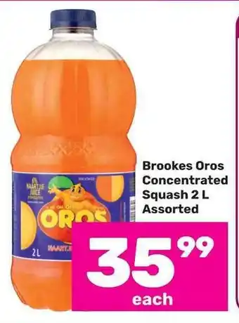Game Brookes Oros Concentrated Squash 2L Assorted offer