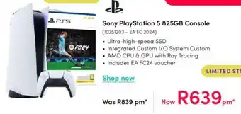 Sony PlayStation 5 825GB Console