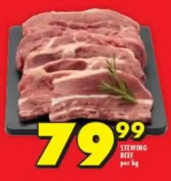 Shoprite STEWING BEEF per kg offer