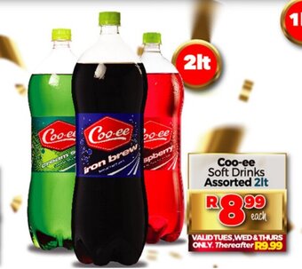 Take 'n Pay Coo-ee Soft Drinks Assorted 2lt offer