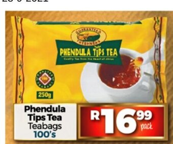Take 'n Pay Phendula Tips Tea Teabags 100's offer