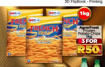 Take 'n Pay AgrarFrost Frozen Potato Chips 1kg offer