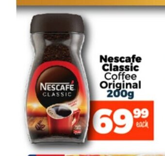 Take 'n Pay Nescafe Classic Coffee Original 200g offer