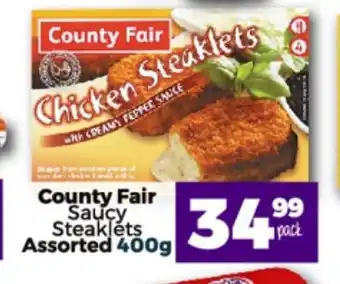 Country Fair Steaklets Assorted 400g