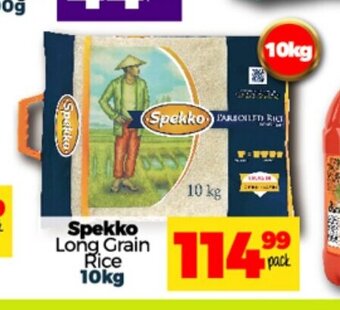 Take 'n Pay Spekko Long Grain Rice 10kg offer