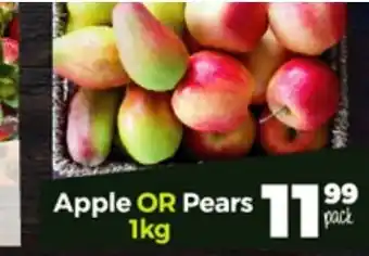 Take 'n Pay Apple or Pears 1kg offer