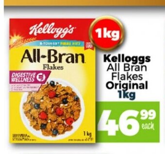 Take 'n Pay Kellogg's All Bran Flakes Original 1kg offer