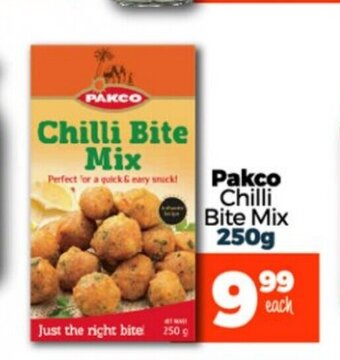 Take 'n Pay Pakco Chilli Bite Mix 250g offer