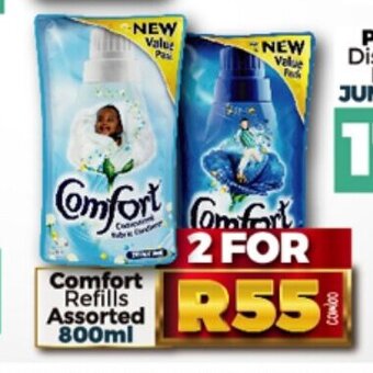 Take 'n Pay Comfort Refills Assorted 800ml offer