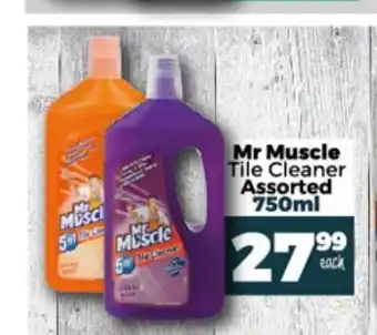 Take 'n Pay Mr Muscles Tile Cleaner Assorted 750ml offer