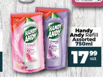 Take 'n Pay Handy Andy Refill Assorted 750ml offer