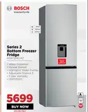 HiFi Corp Bosch Series 2 Bottom Freezer Fridge KGW33NL1AZ offer