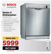 HiFi Corp Bosch Series 2 Dishwasher SMS24AIO1Z offer