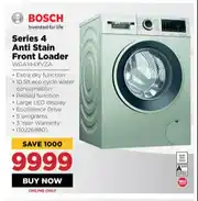 HiFi Corp Bosch Series 4 Anti Stain Front Loader WGA144XVZA offer
